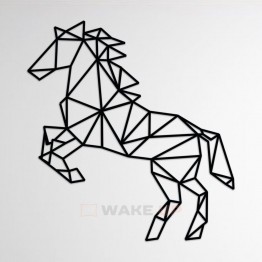 Об'ємна 3D картина з дерева "Кінь"