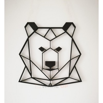 Объемная 3D картина из дерева "Simply bear"