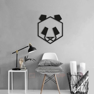 Объемная 3D картина из дерева "Simply panda"
