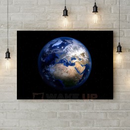 Картина на холсте "Земля из космоса"