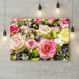 Картина на полотні "Букети з троянд"