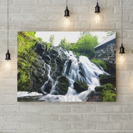 Картина на полотні "Спадаючий водоспад"