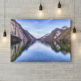 Картина на полотні "Гірське озеро"