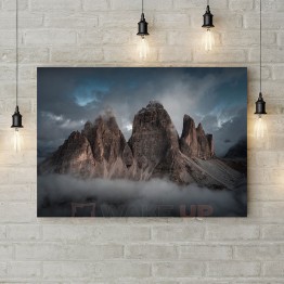 Картина на полотні "Гірські хмари"