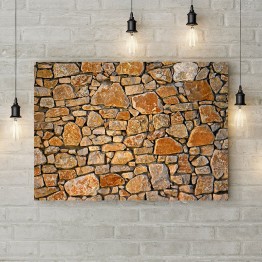 Картина на холсте "Каменное панно"