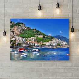 Картина на холсте "Итальянский городок"