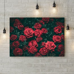 Картина на полотні "Полотно троянд"