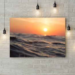 Картина на холсте "Морской закат"
