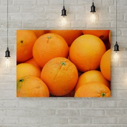 Картина на холсте "Апельсиновая феерия"