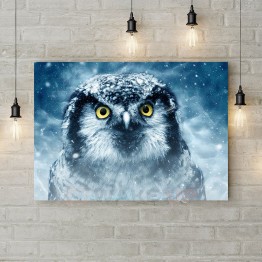 Картина на полотні "Снігова сова"
