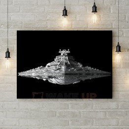 Картина на холсте "Космический корабль"