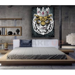 Картина на холсте Tiger King
