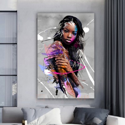 Картина на холсте Black Girl Art