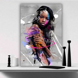 Картина на холсте Black Girl Art
