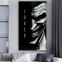 Картина на холсте Оскал Джокера