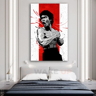 Картина на холсте Bruce Lee
