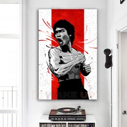 Картина на холсте Bruce Lee