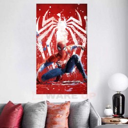 Картина на холсте Человек-паук в атаке