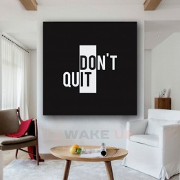 Картина на холсте Don't Quit DO IT
